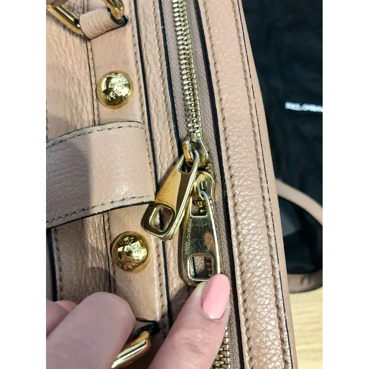 Dolce Box leather handbag Dolce & Gabbana