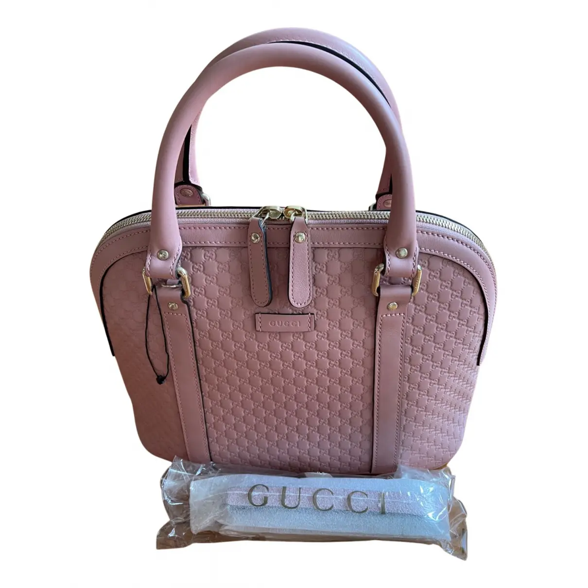 Dôme leather handbag Gucci