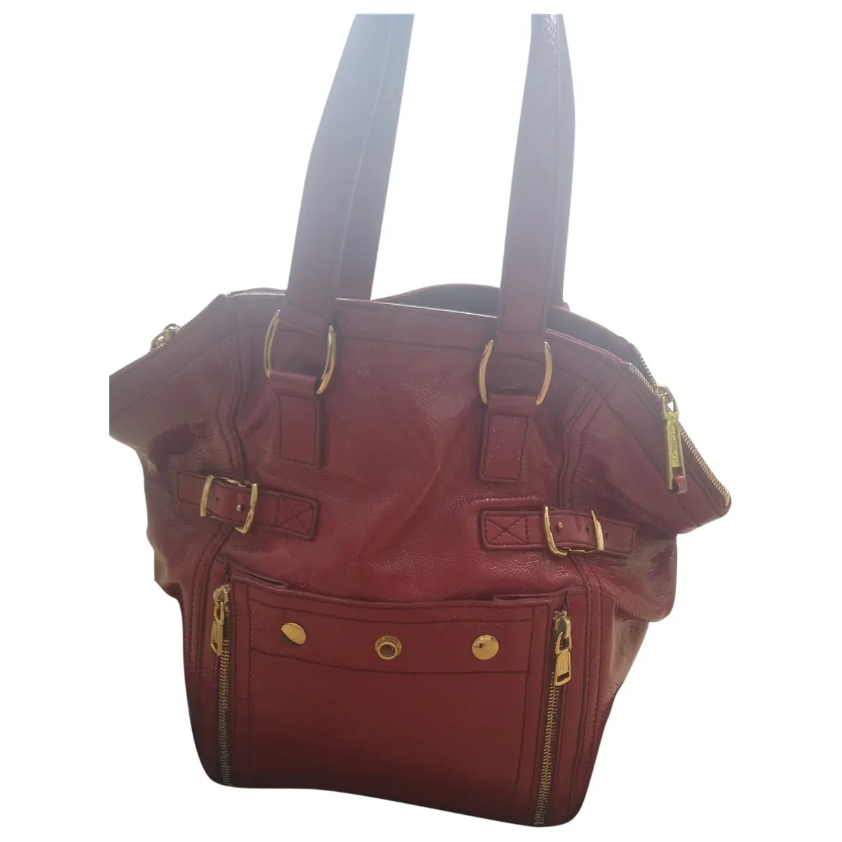Downtown leather handbag Yves Saint Laurent