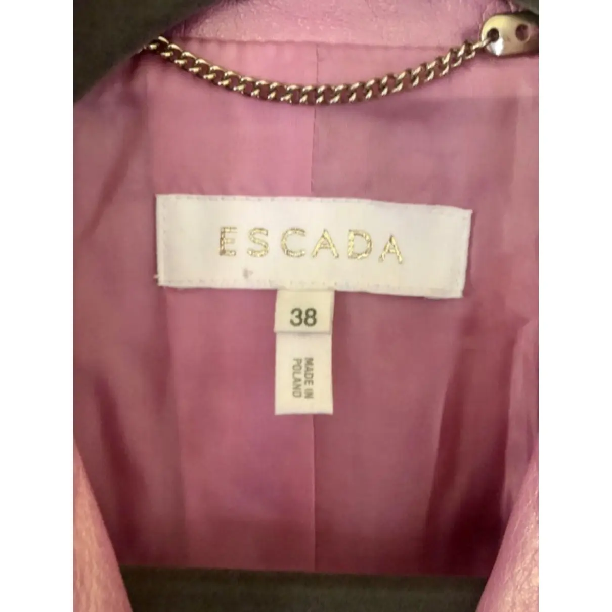 Luxury Escada Leather jackets Women