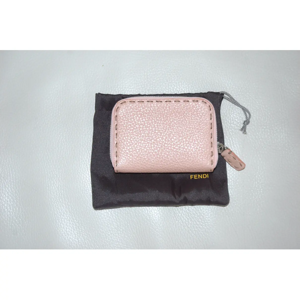 Leather purse Fendi - Vintage