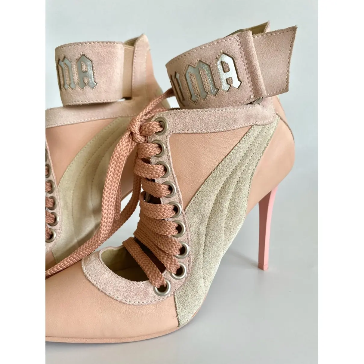 Leather heels Fenty x Puma