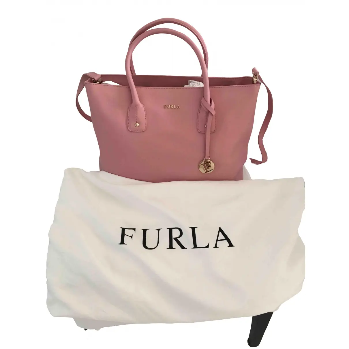 Leather bag Furla