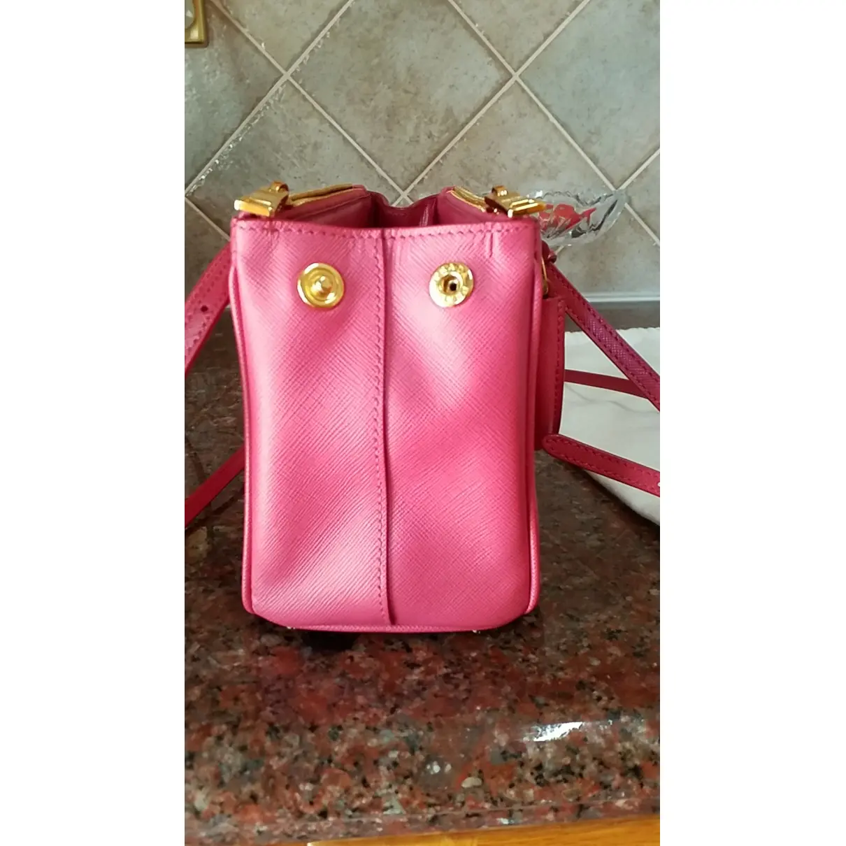 Buy Prada Galleria leather mini bag online