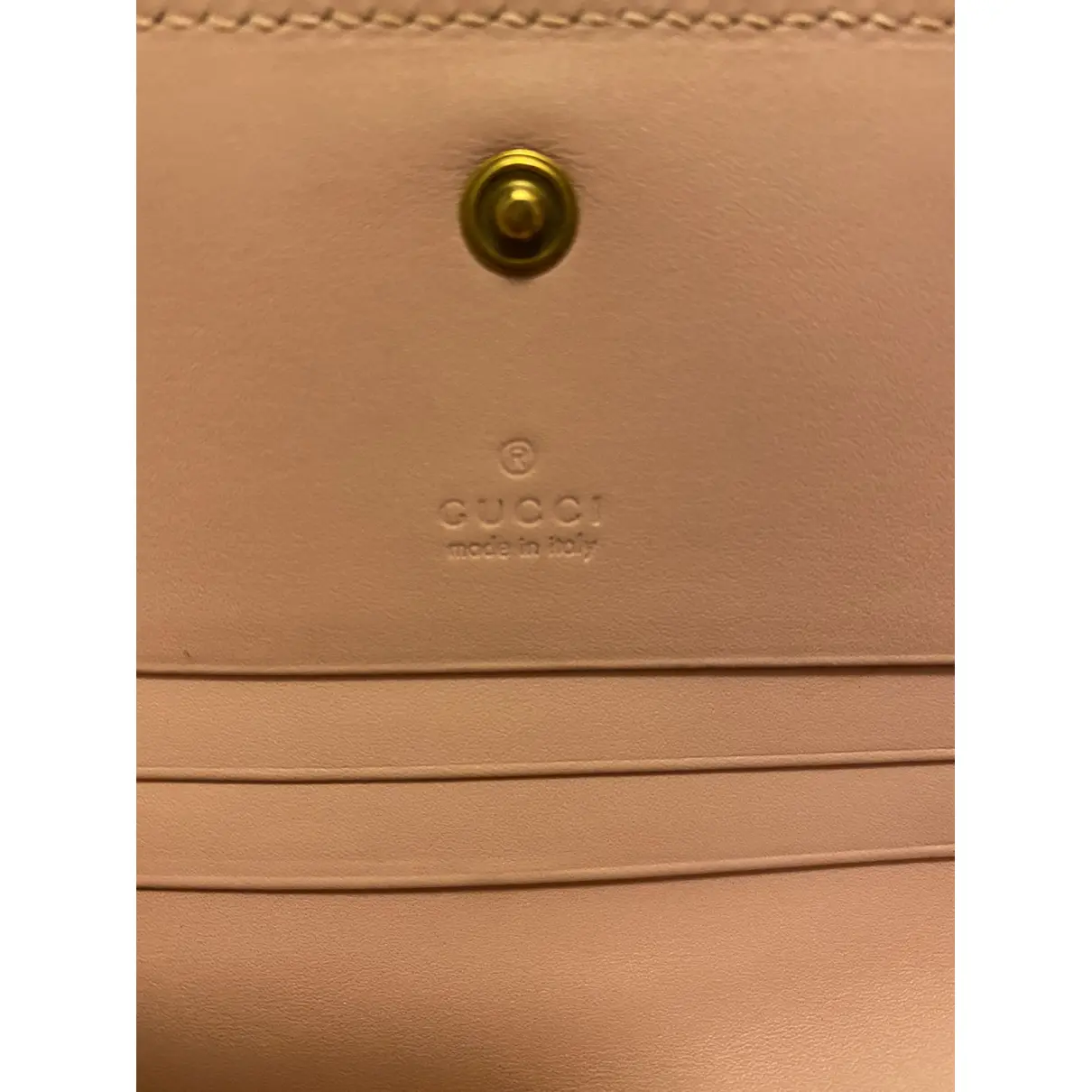 GG Blooms leather card wallet Gucci
