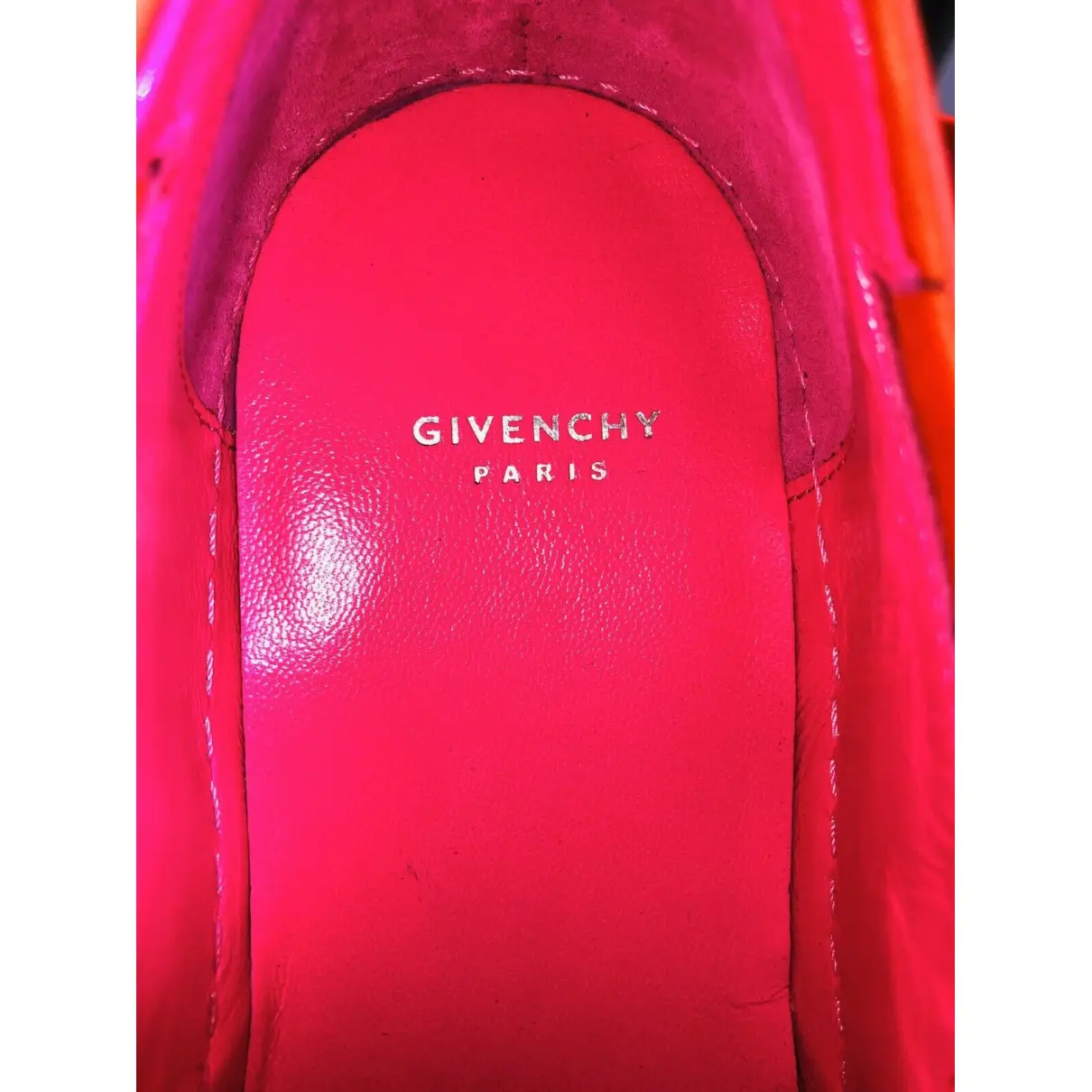 Leather trainers Givenchy