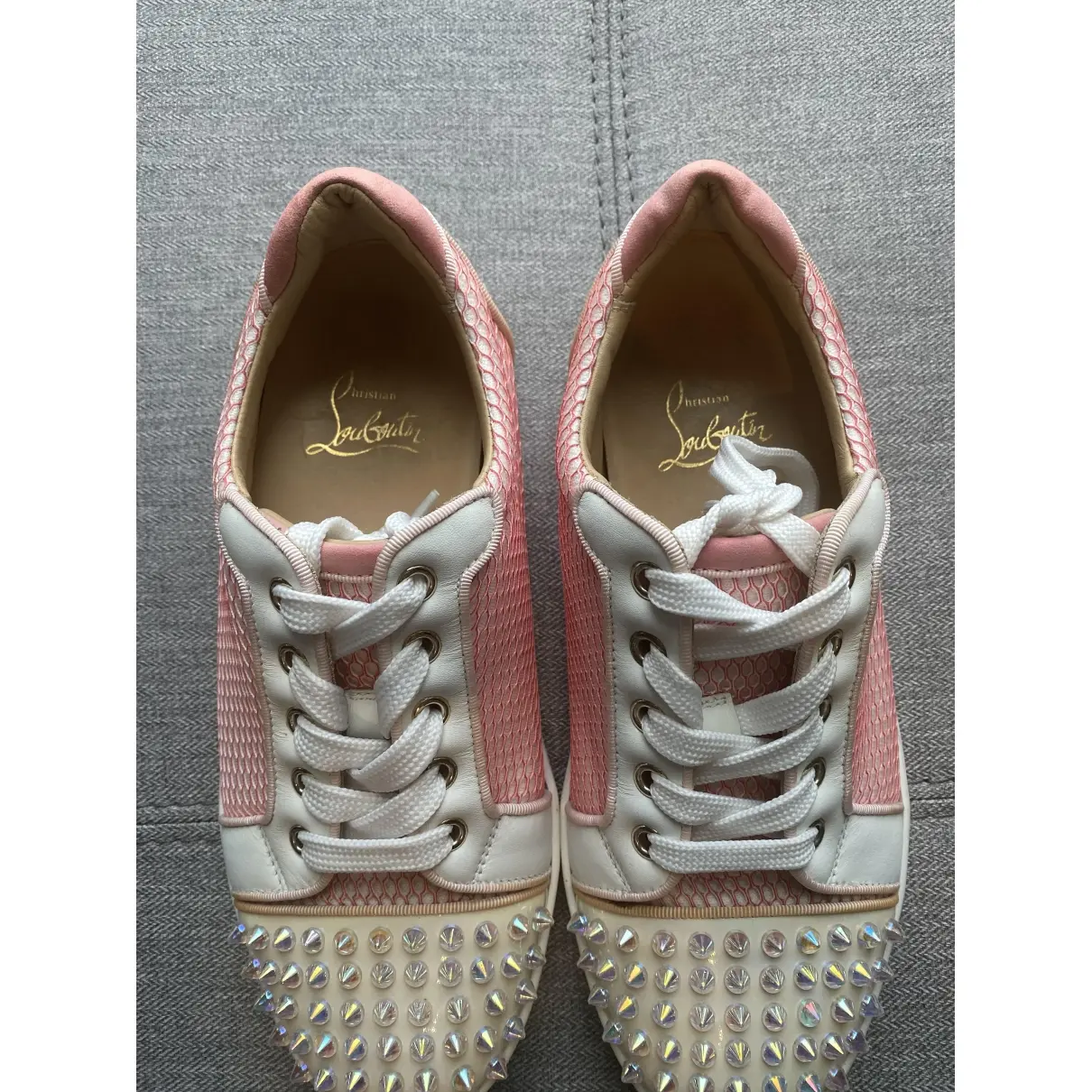Christian Louboutin Gondolita leather trainers for sale