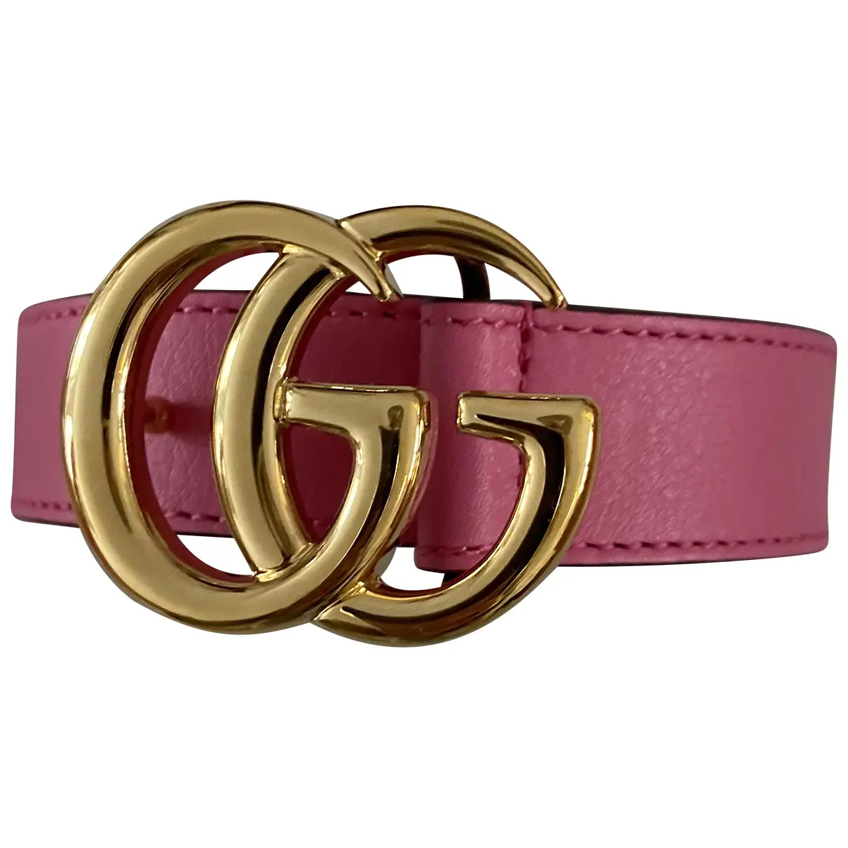 Leather belts/suspenders Gucci