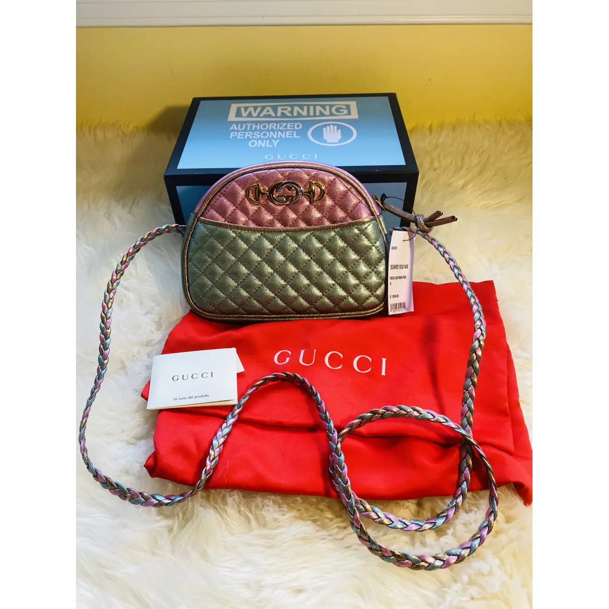 Buy Gucci Leather crossbody bag online