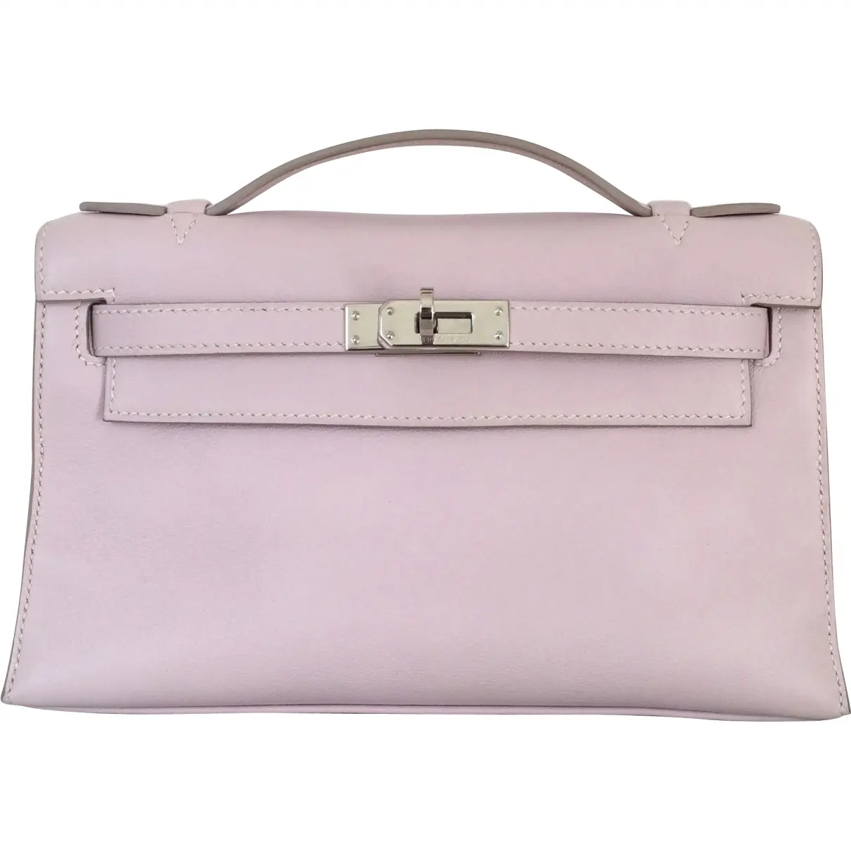 Pink Leather Handbag Kelly Hermès