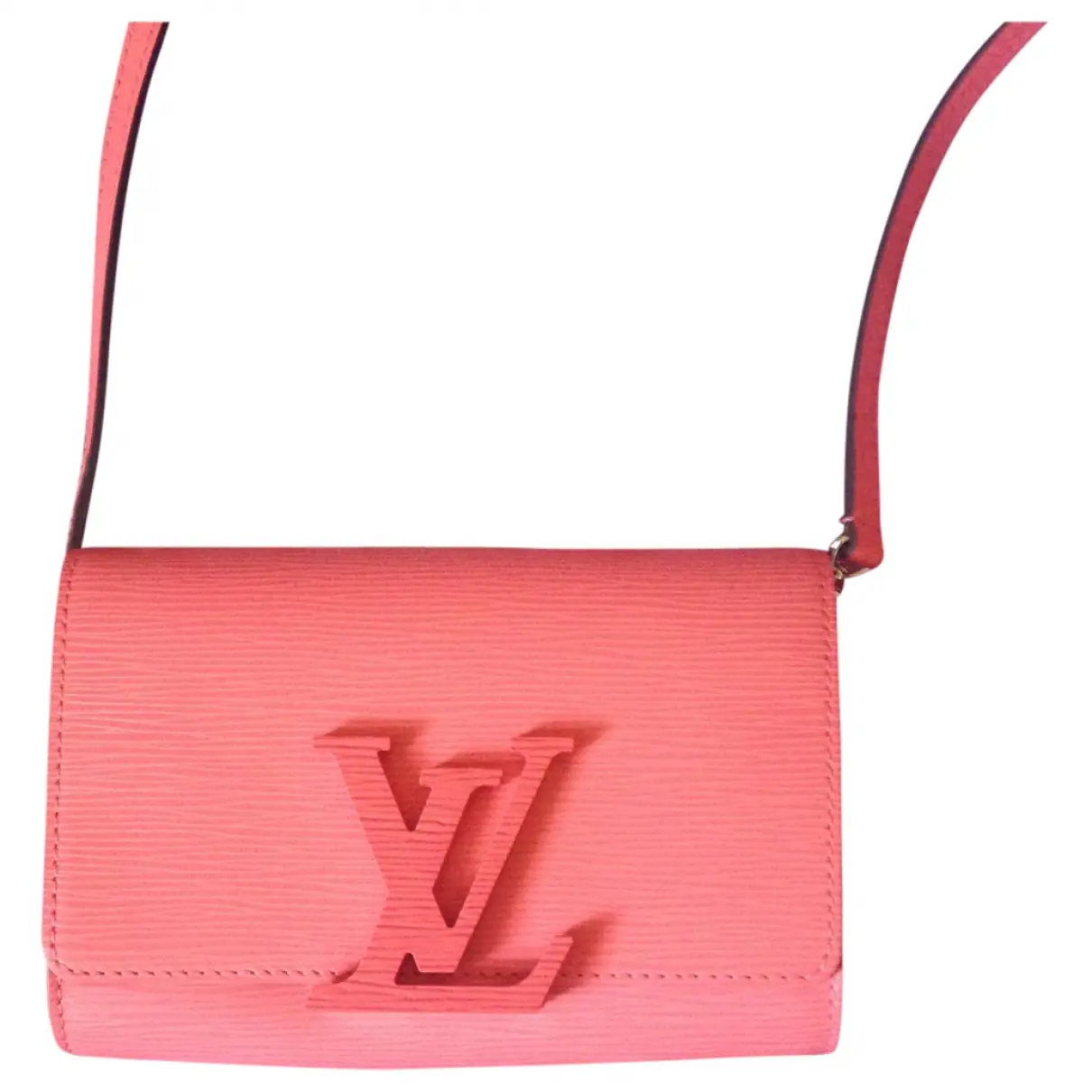 Pink Leather Handbag Louise Louis Vuitton