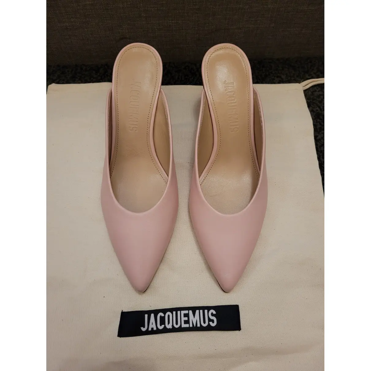Buy Jacquemus Leather ballet flats online