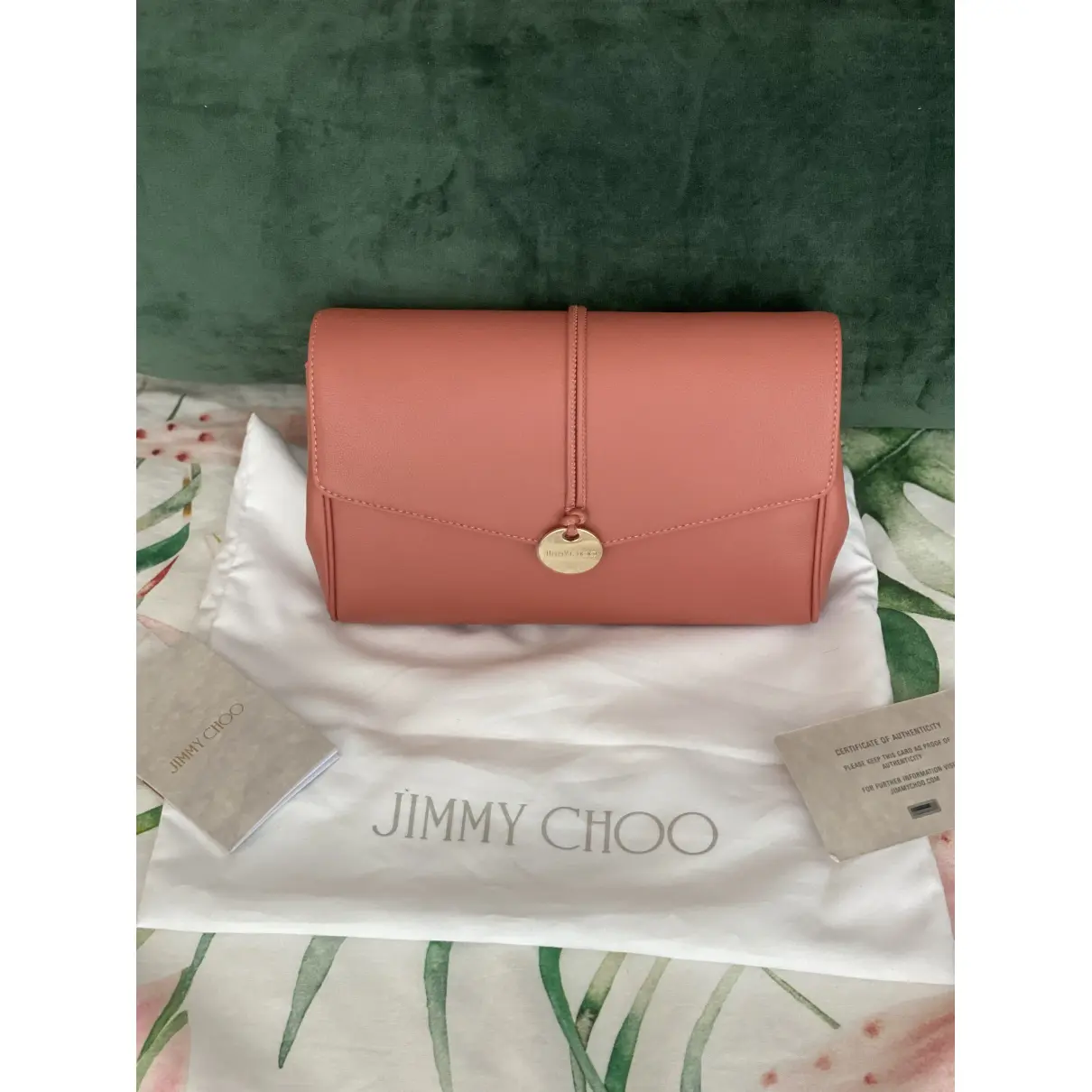 Leather crossbody bag Jimmy Choo