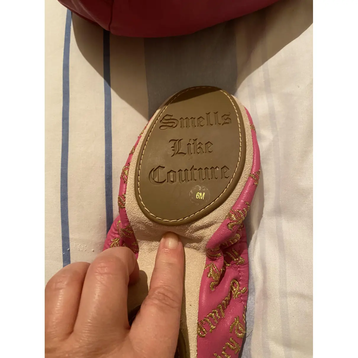 Buy Juicy Couture Leather ballet flats online