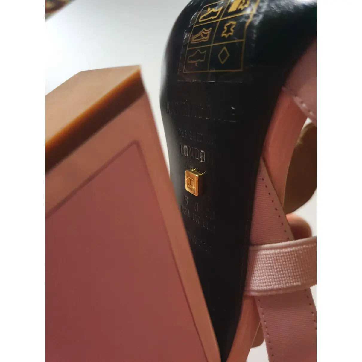 Leather heels Kat Maconie