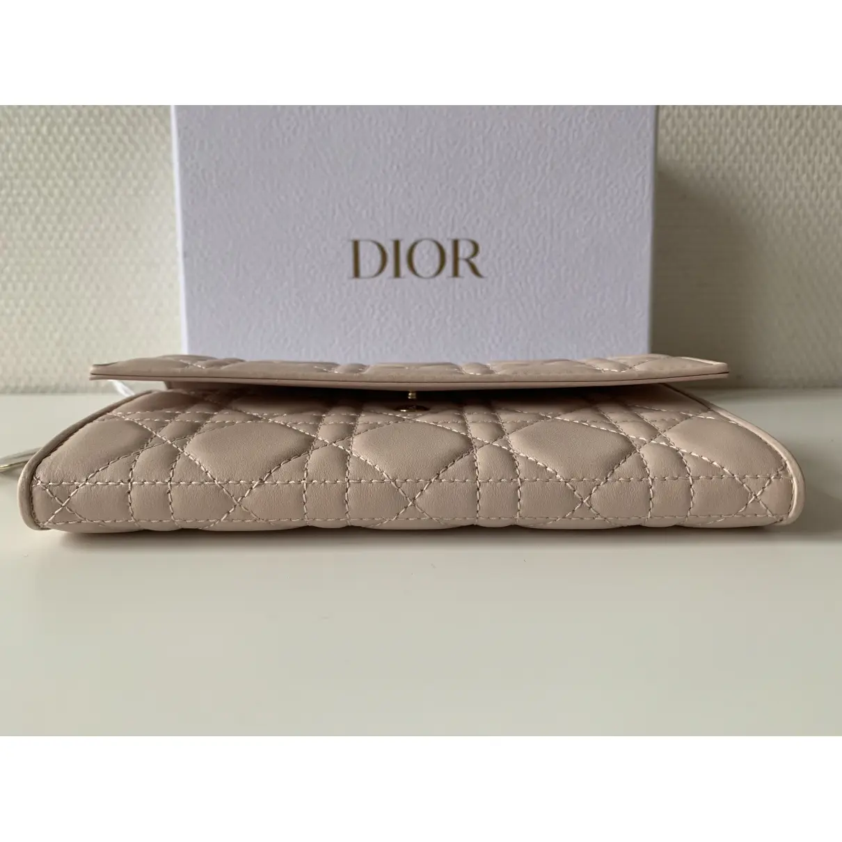 Lady Dior leather wallet Dior
