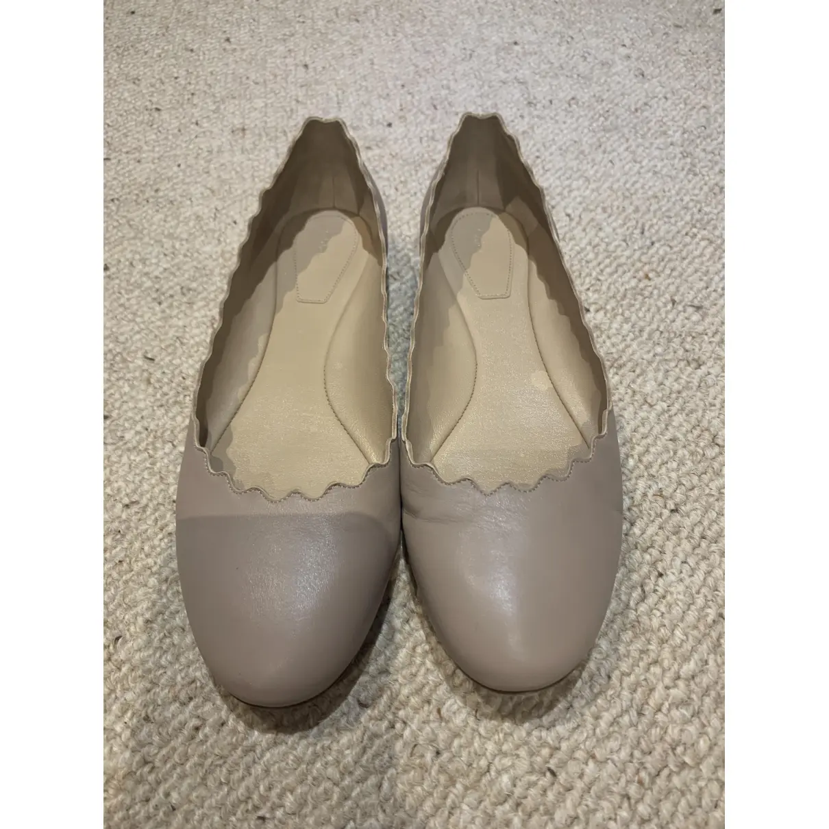 Buy Chloé Lauren leather ballet flats online