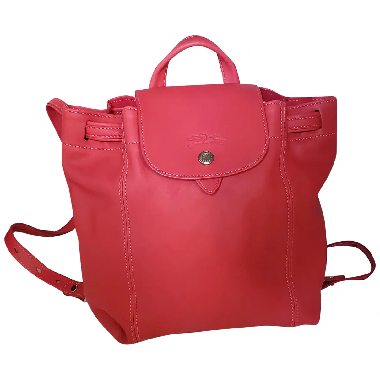 Leather backpack Longchamp