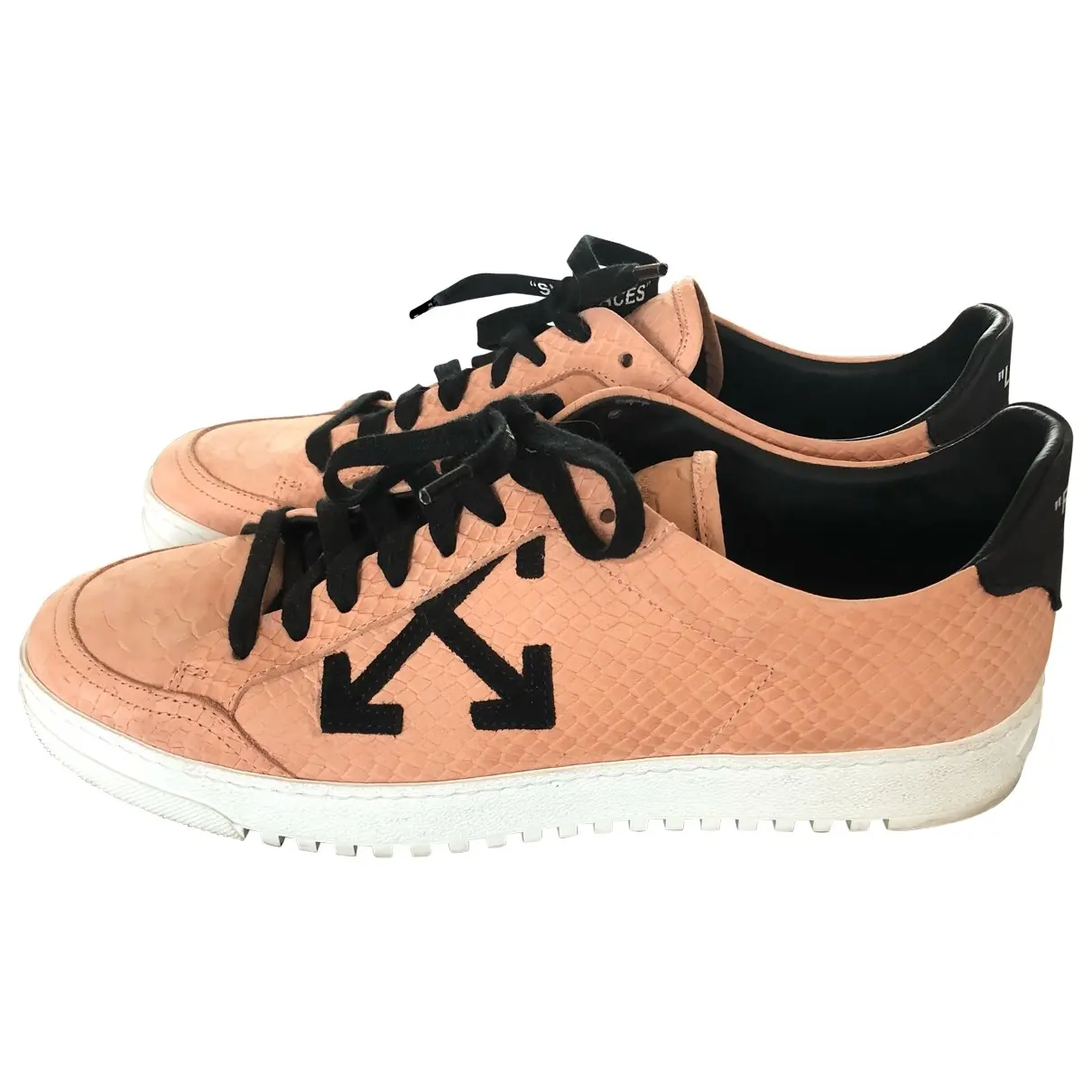 Low 2.0 leather trainers Off-White