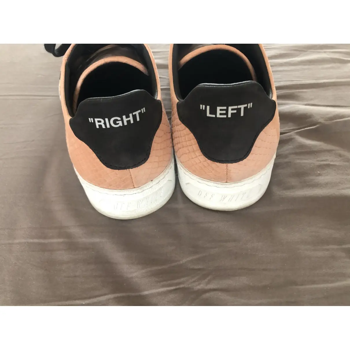 Buy Off-White Low 2.0 leather trainers online