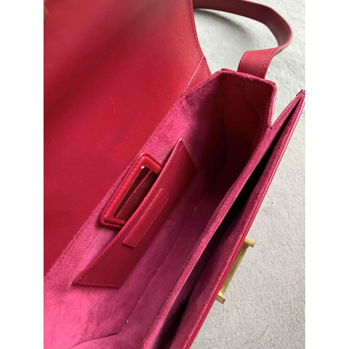 Lulu leather handbag Saint Laurent
