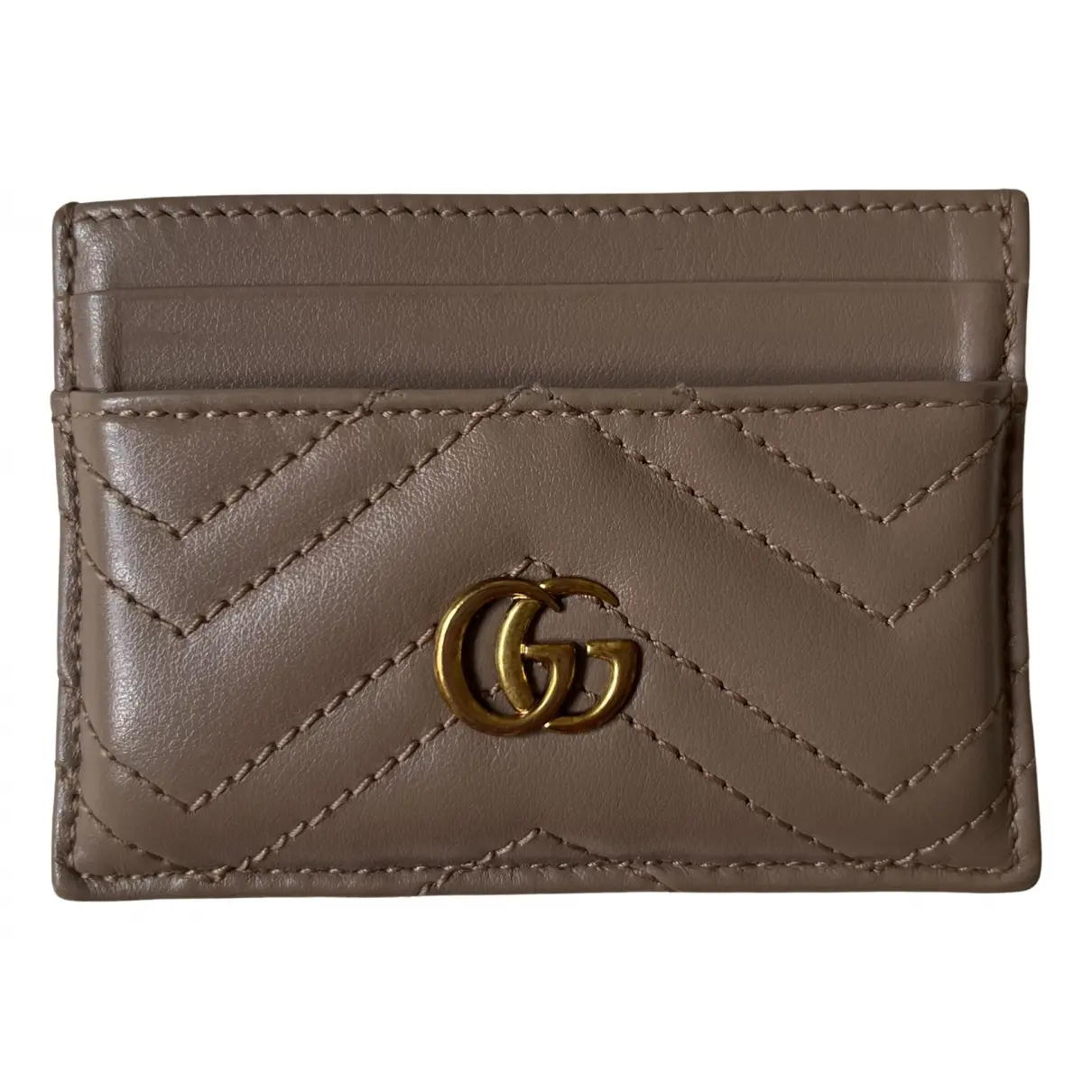 Marmont leather card wallet Gucci