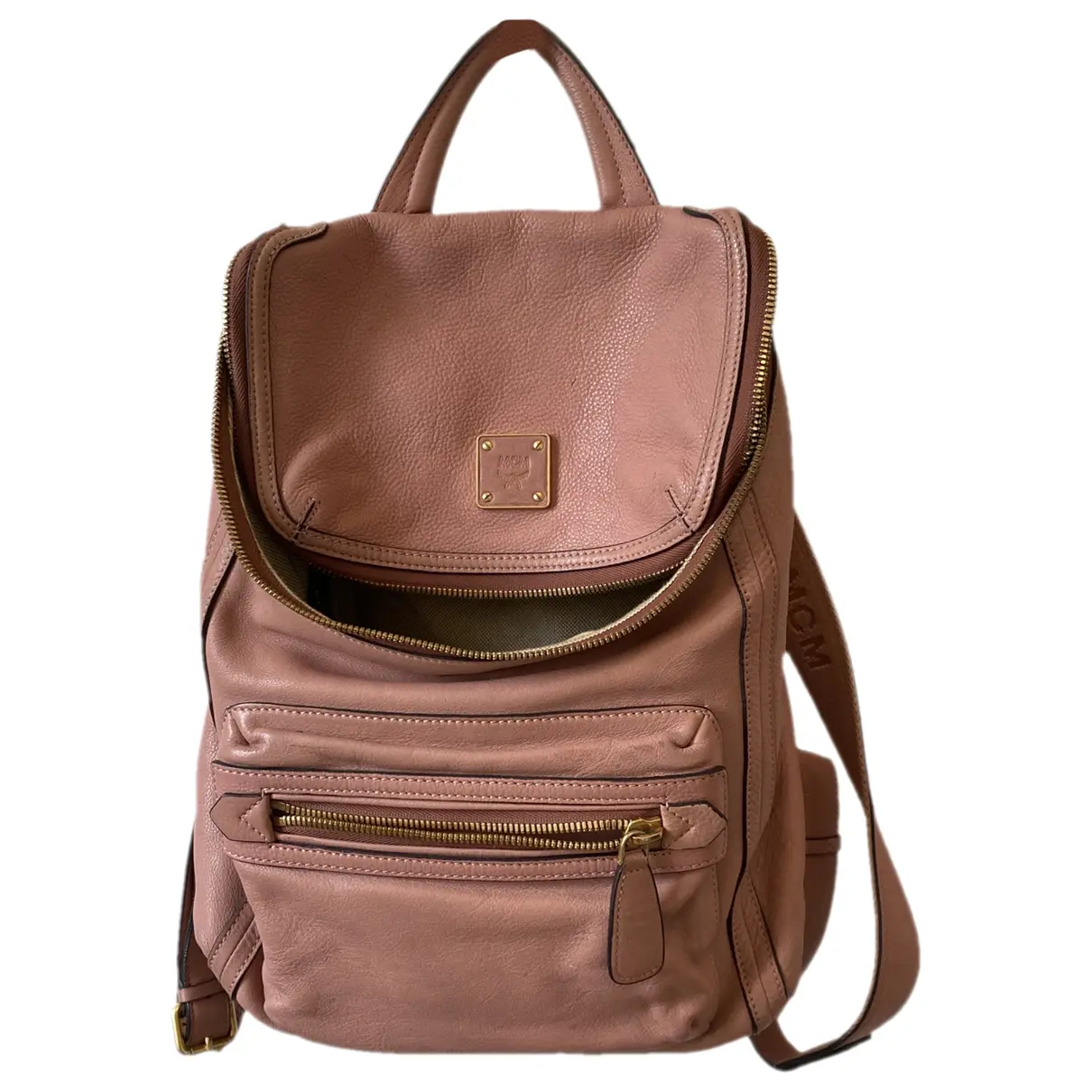 Leather backpack MCM