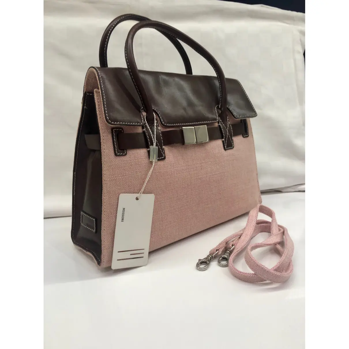 Leather handbag Missoni