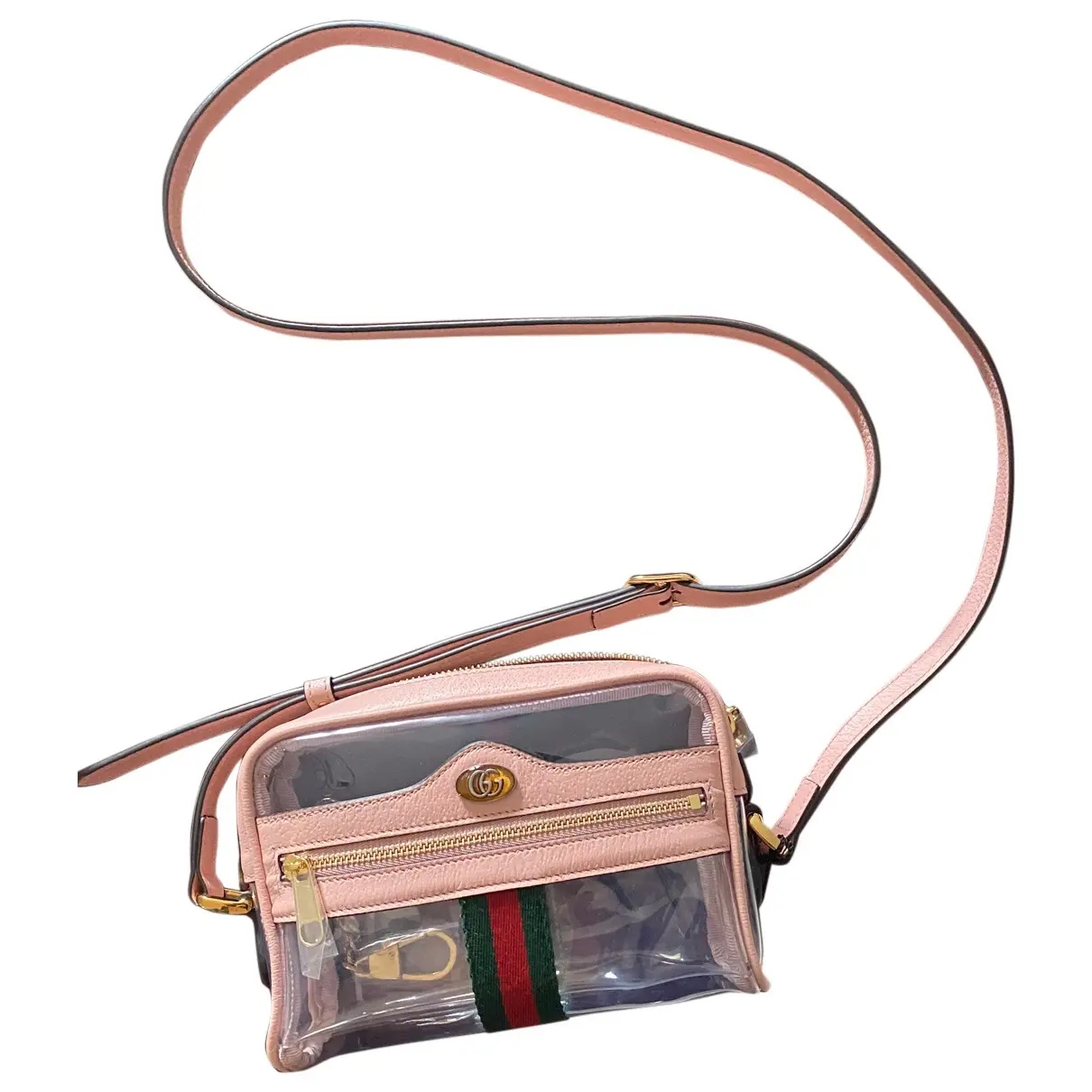 Ophidia leather clutch bag Gucci