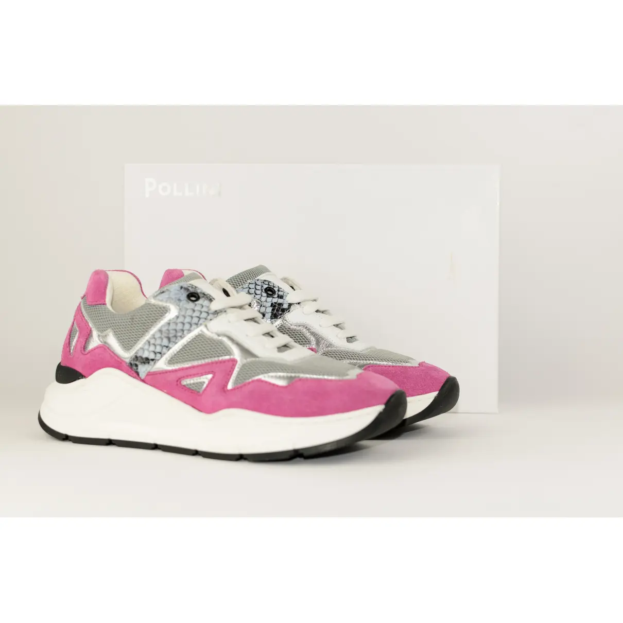 Buy Pollini Leather trainers online