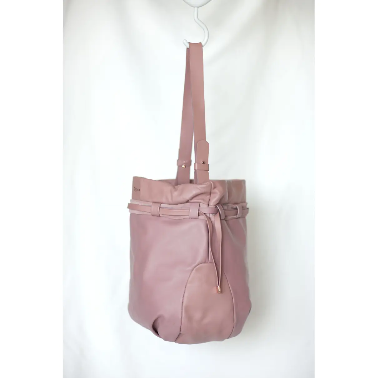 Leather handbag Repetto