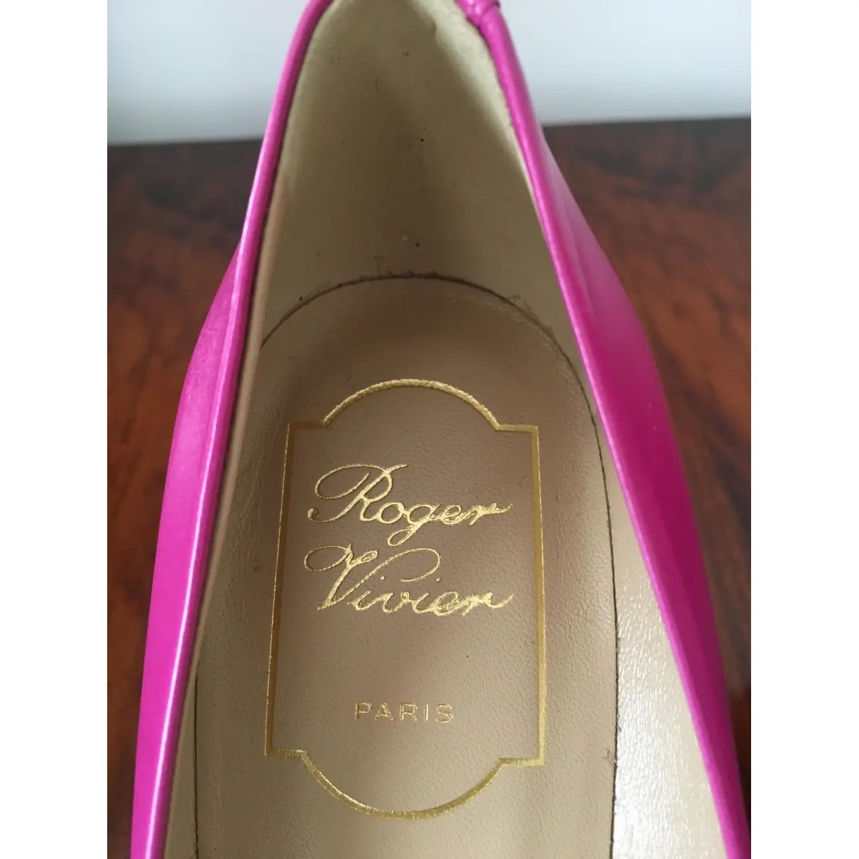 Leather heels Roger Vivier