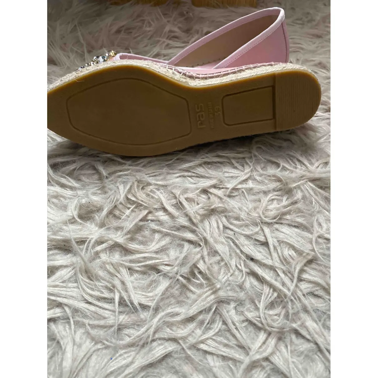 Leather espadrilles Russell & Bromley