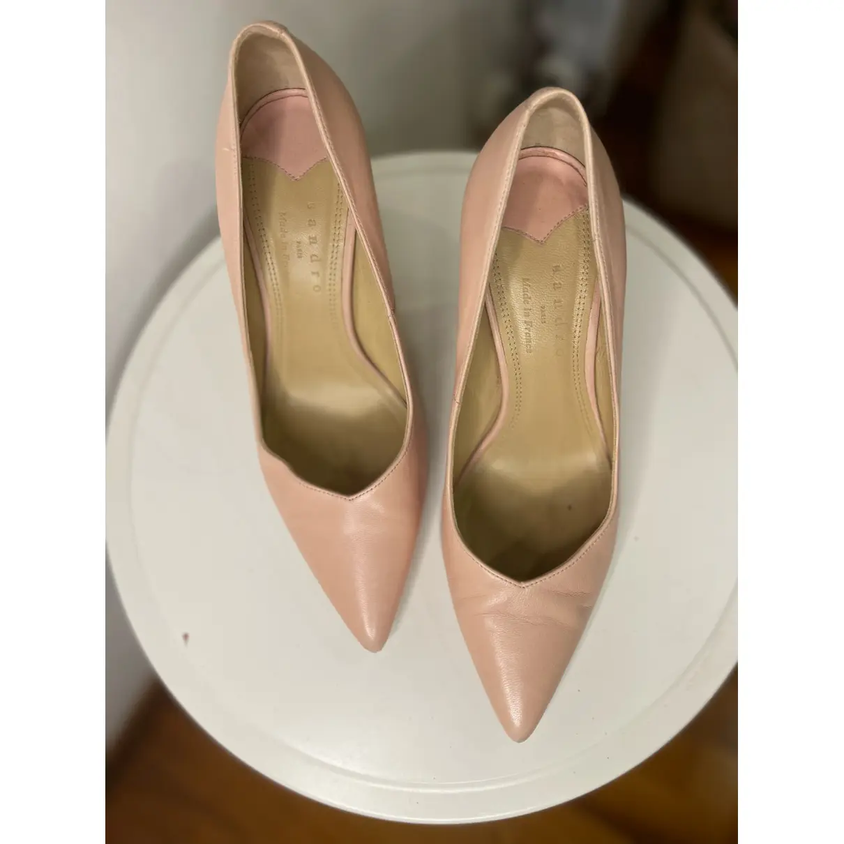 Buy Sandro Leather heels online