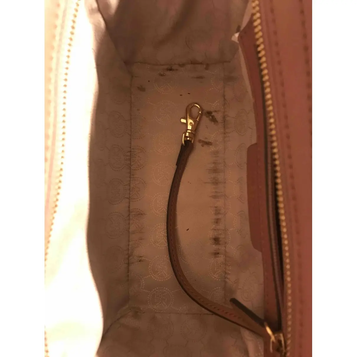 Selma leather clutch bag Michael Kors