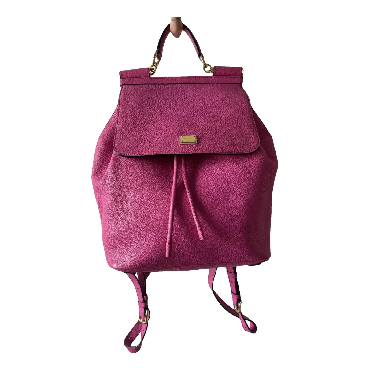 Sicily leather backpack