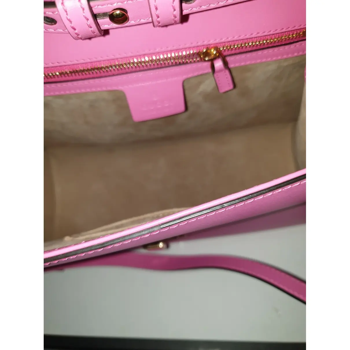 Sylvie Top Handle leather handbag Gucci