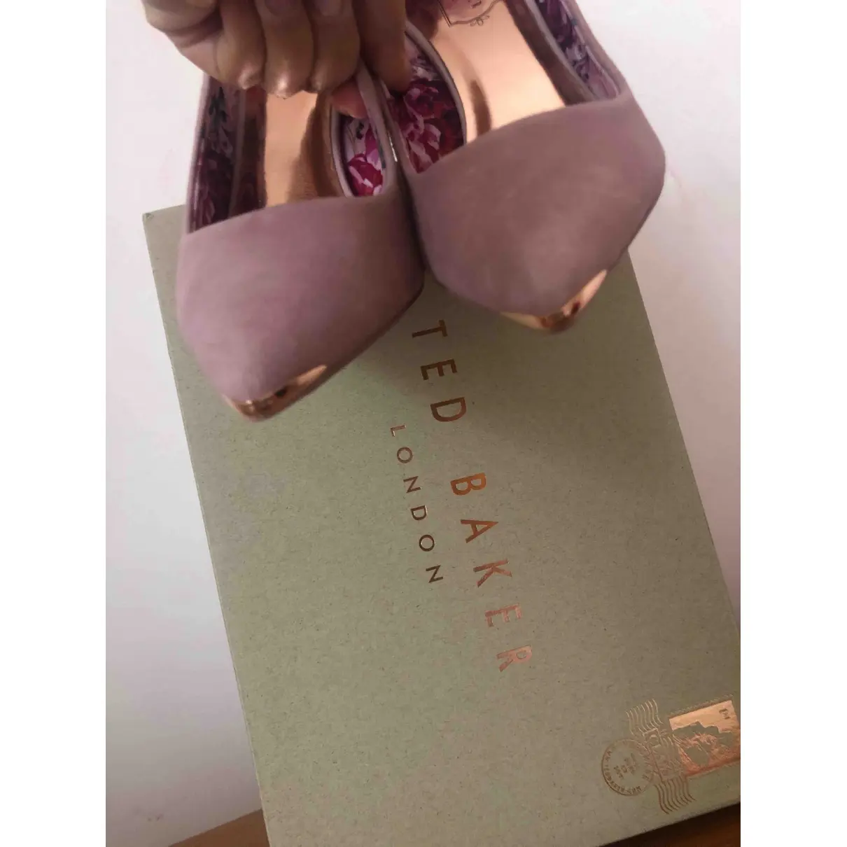 Leather heels Ted Baker