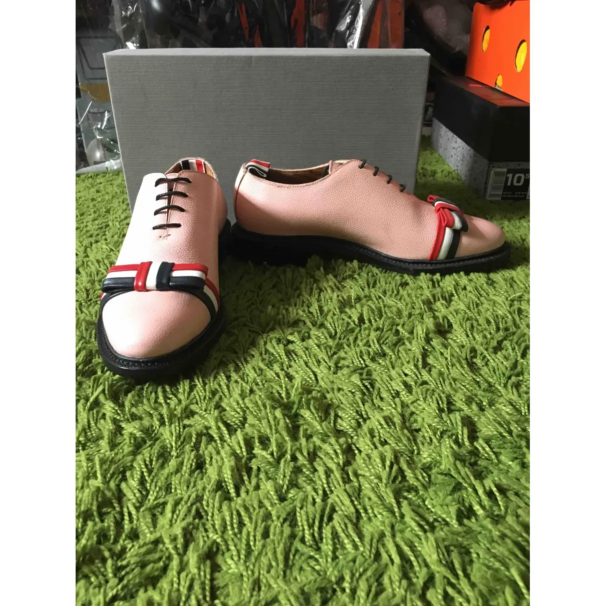 Buy Thom Browne Leather lace ups online