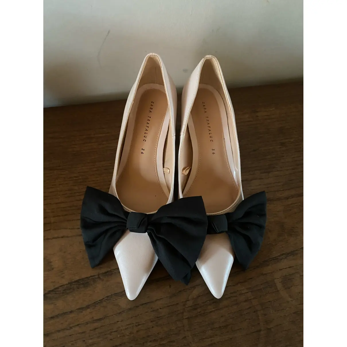 Buy Zara Leather heels online