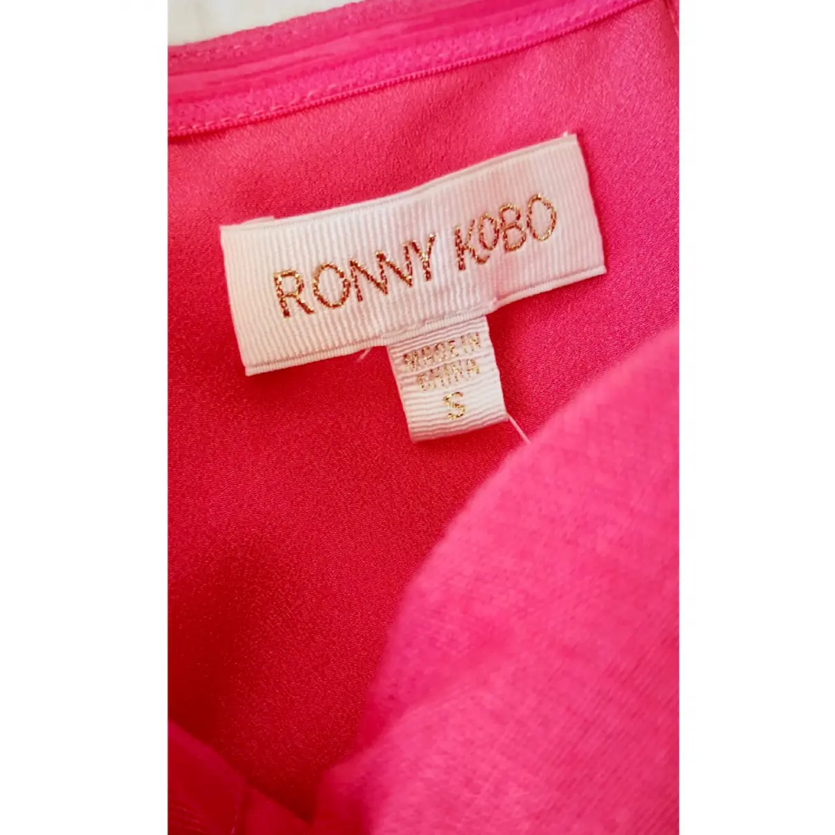 Linen mid-length dress Ronny Kobo