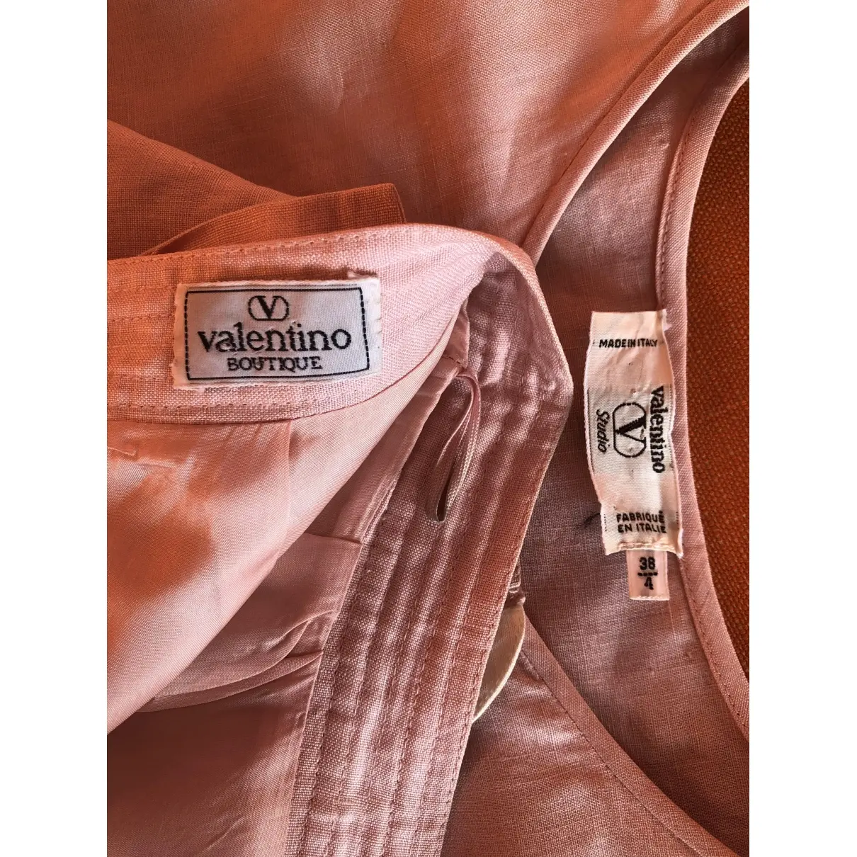 Linen jumpsuit Valentino Garavani - Vintage