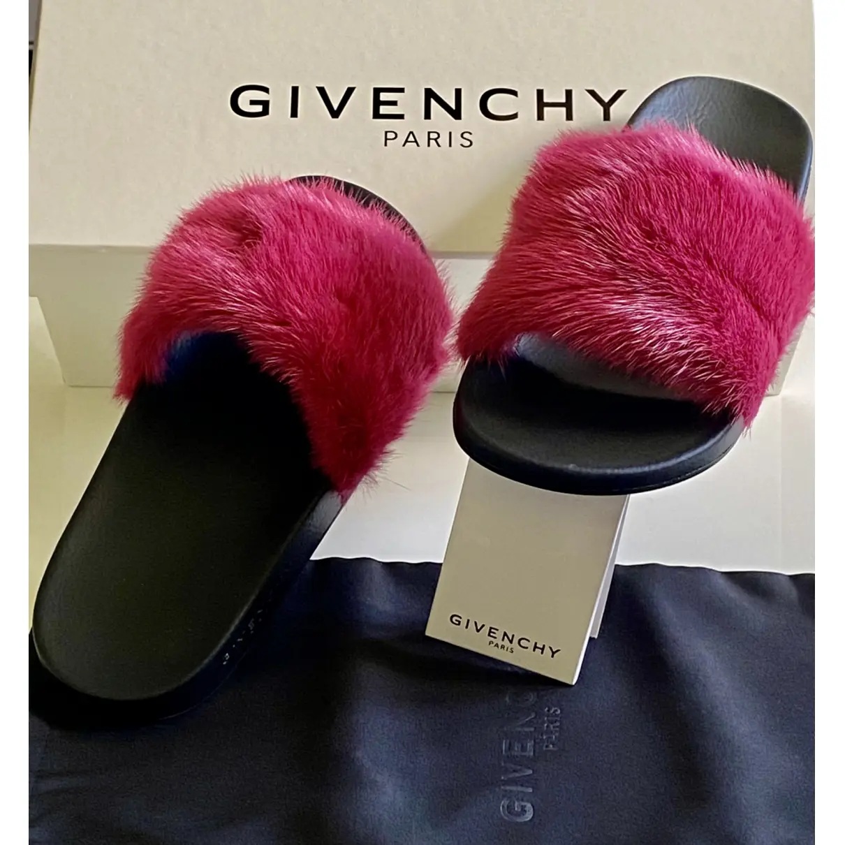 Mink mules Givenchy