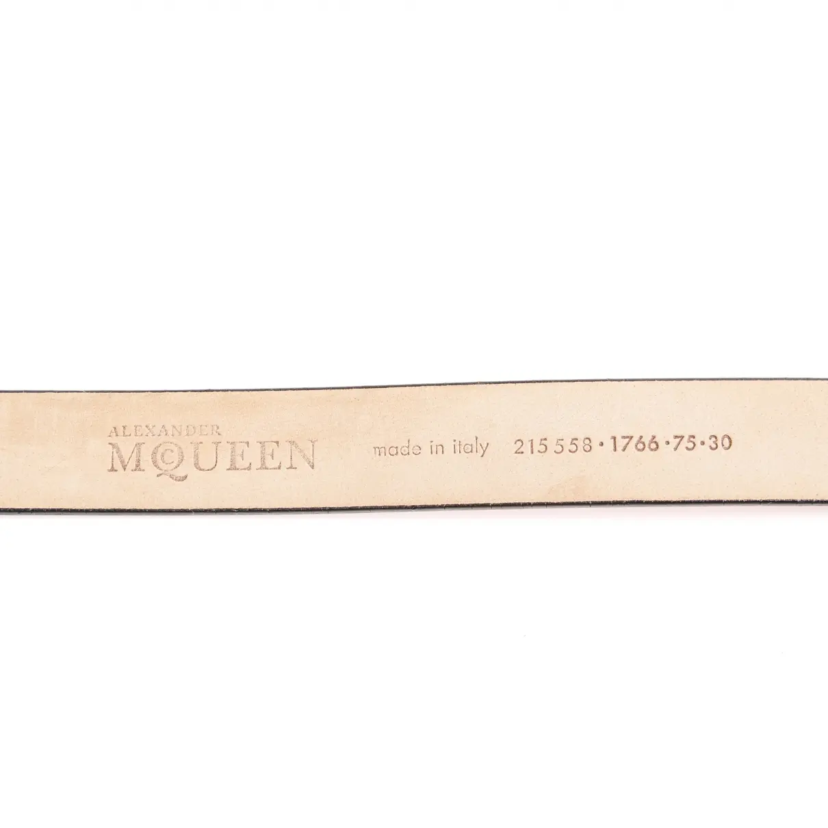 Buy Alexander McQueen Patent leather belt online