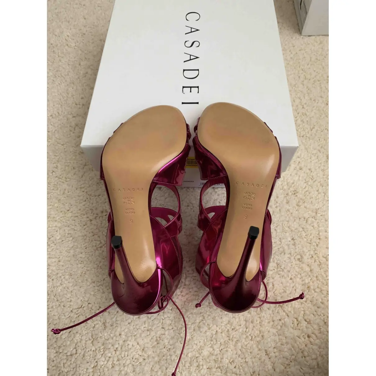 Casadei Patent leather heels for sale