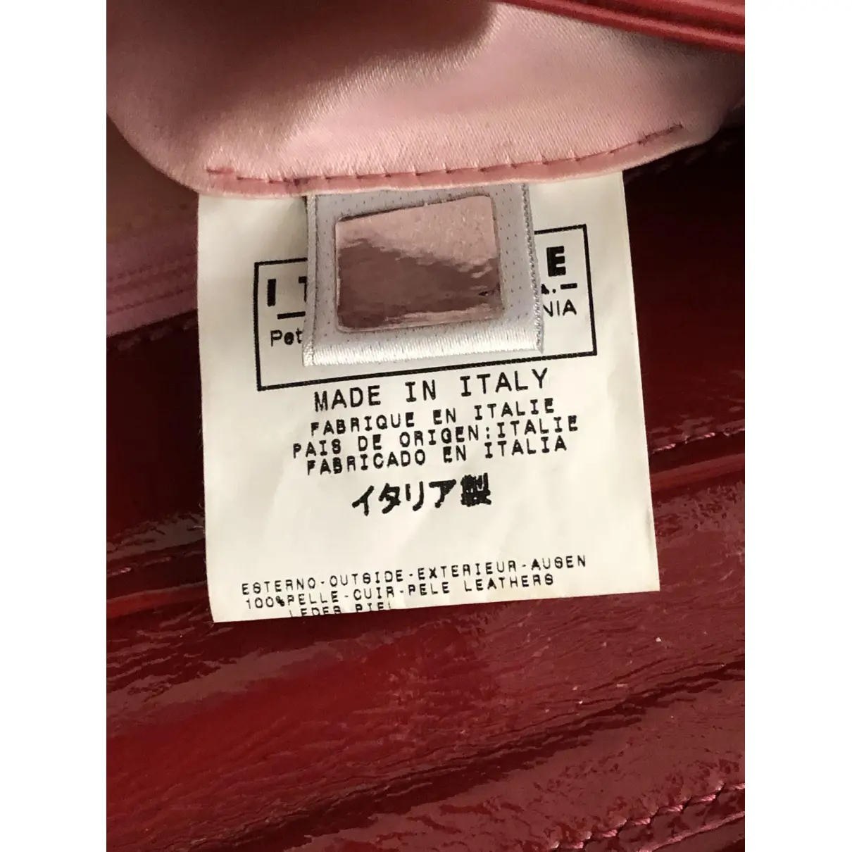 Patent leather mini bag D&G