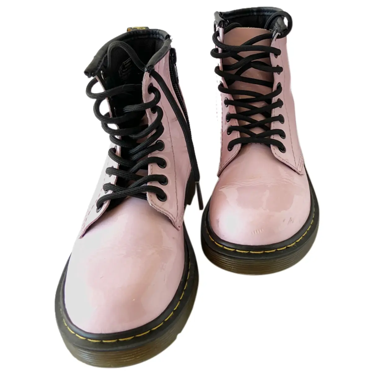Patent leather boots Dr. Martens