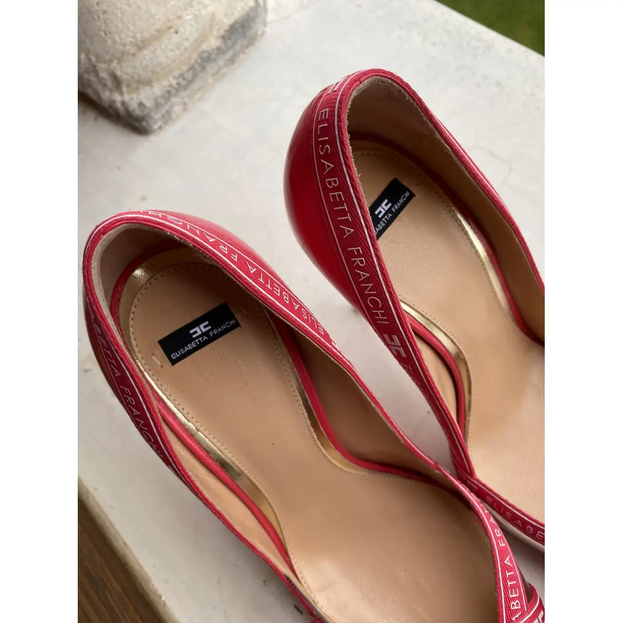 Patent leather heels Elisabetta Franchi