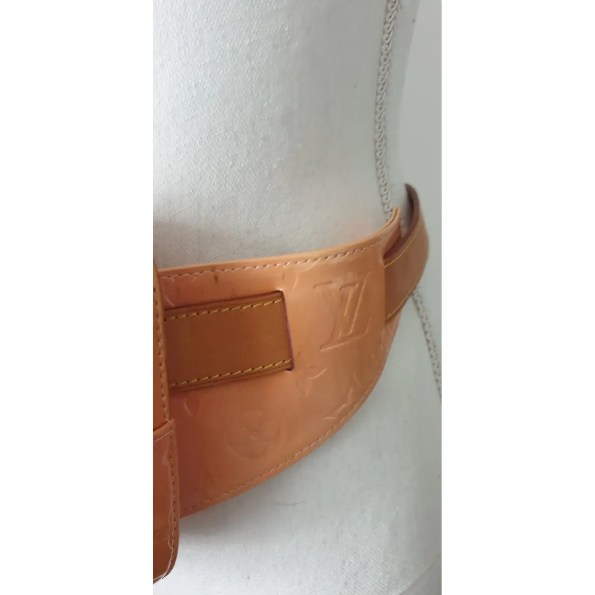Louis Vuitton Fulton patent leather clutch bag for sale - Vintage
