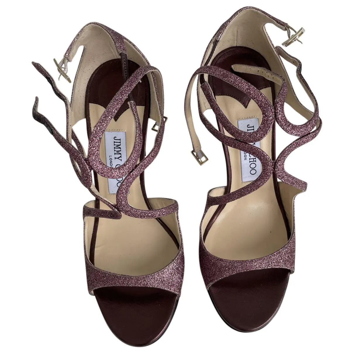 Lance patent leather sandals Jimmy Choo